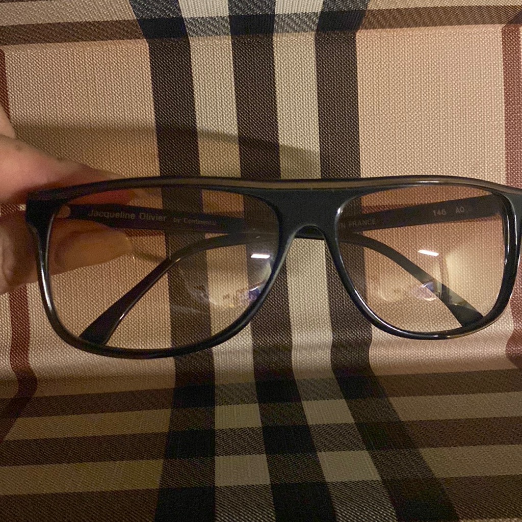 Made In Franceshinyblackbeautifuldetailedframesgraduatedtintedlenses Sunglasses
